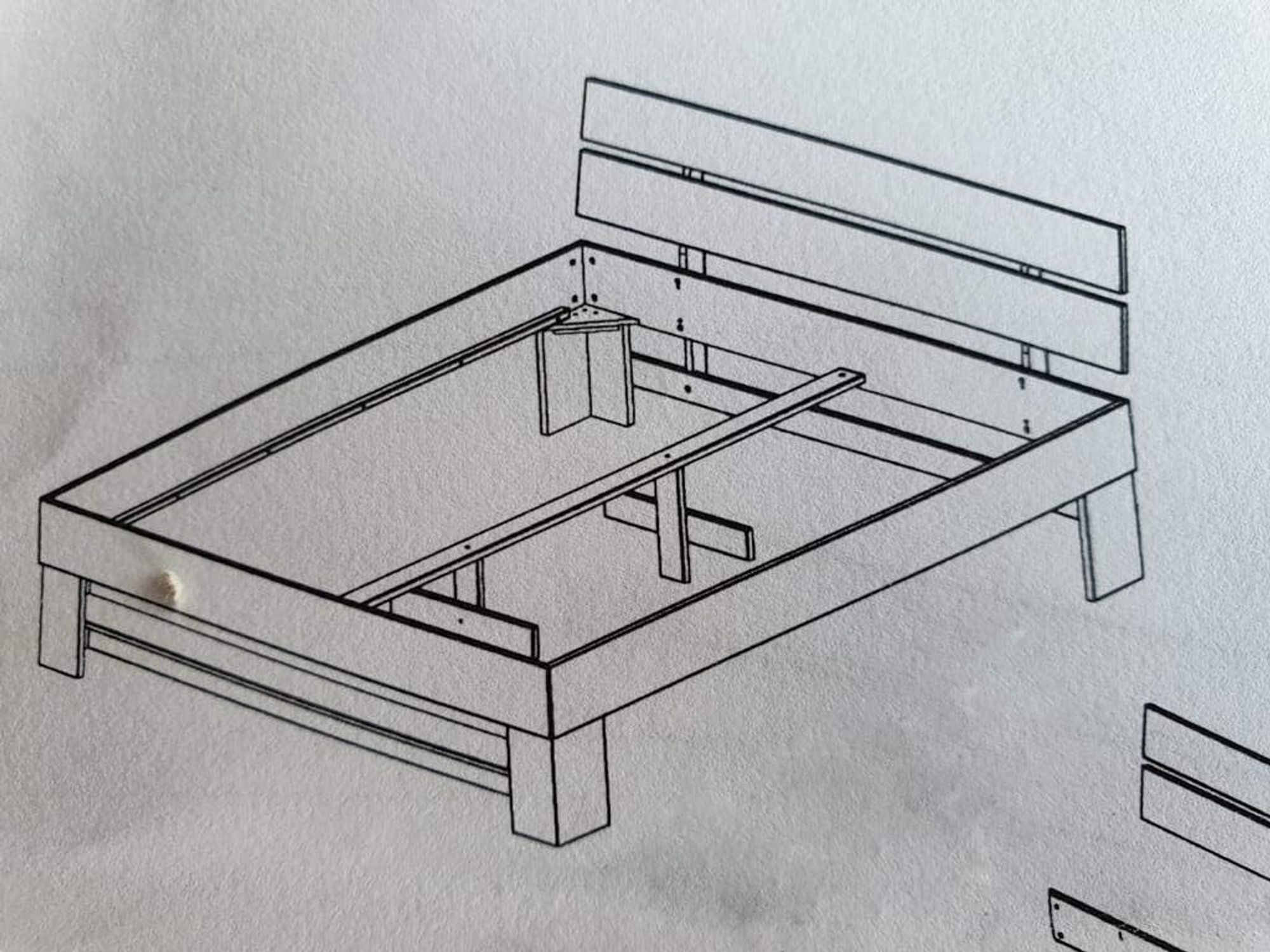 Futonbett Bett Kernbuche massiv geölt Sofie 180x200 cm inkl. 4 Bettkästen