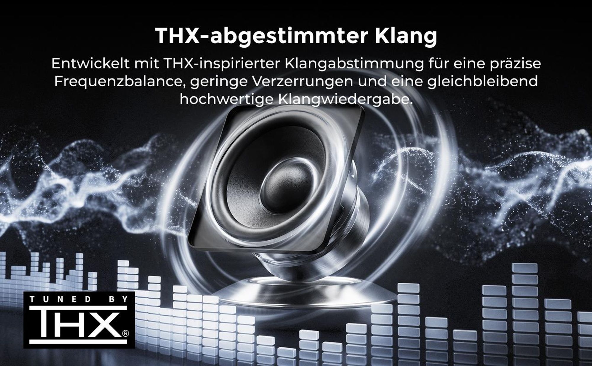 ULTIMEA Skywave X100 9.1.6 Soundbar mit 10'' Subwoofer, Dolby Atmos, DTS:X, 1500 W, Surround Sound System für Heimkino und TV, 8K HDR-Passthrough