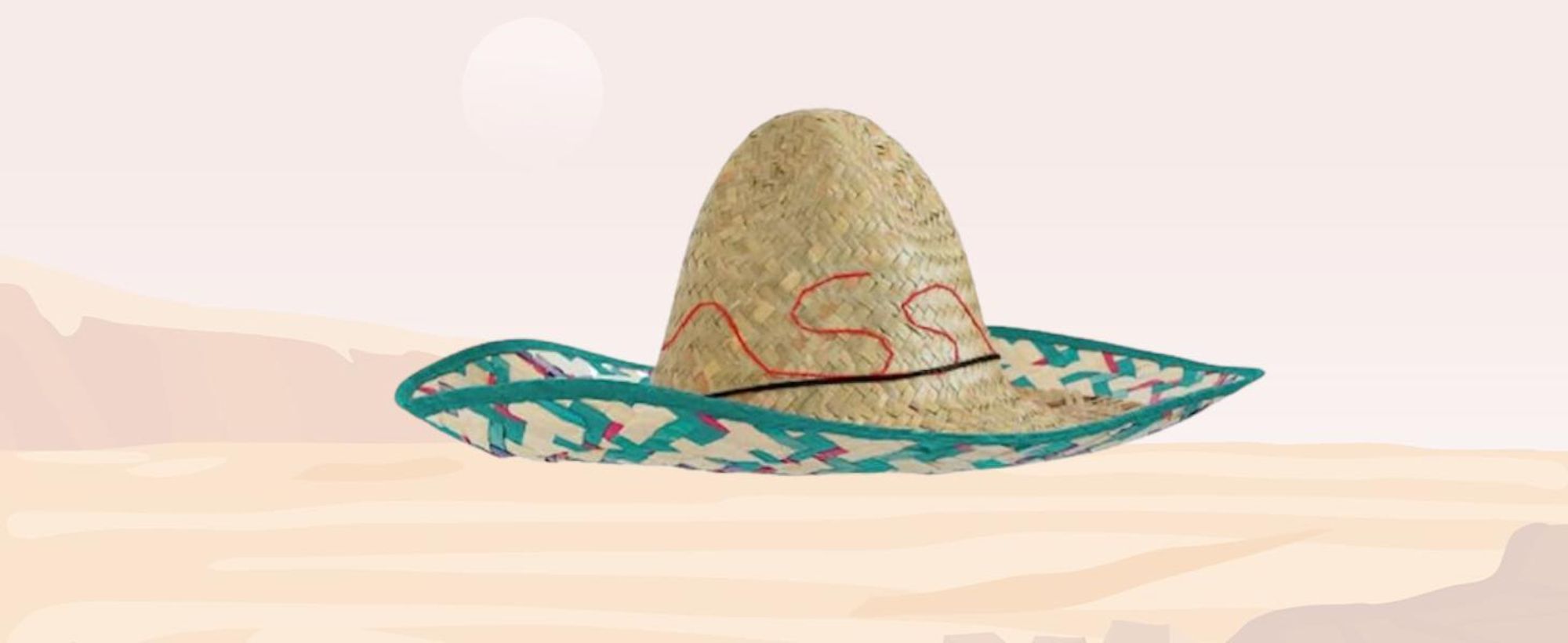 Der Sombrero in blau ist ein richtiger Allrounder...egal ob Halloween, Mottoparty oder Karneval!