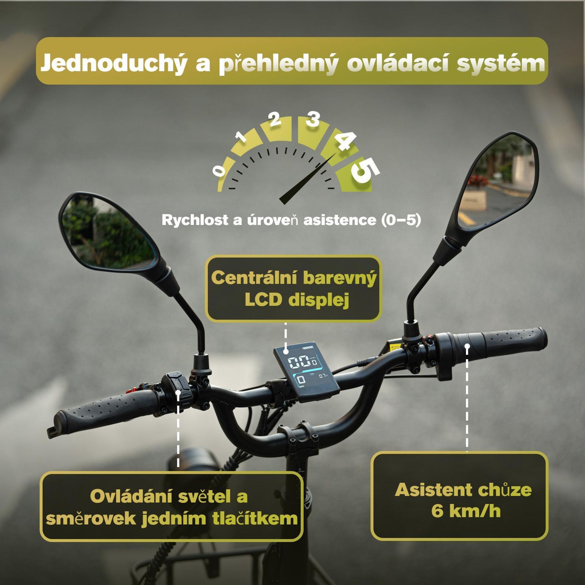 Elektrokolo FAFREES F20 Mate II - Motor 250W Baterie 48V25AH 20 Palce Pneumatiky Hydraulická kotoučová brzda - Armádní zelená
