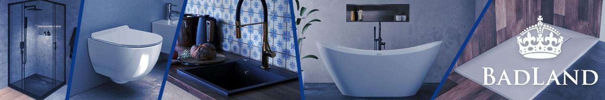 Badewanne Rechteck 140x70 mit Styroporverkleidung, Ablaufgarnitur & Füßen GRATIS | Komplettset 4in1 Original Acryl Wanne Siphon | BADLAND MAJKA