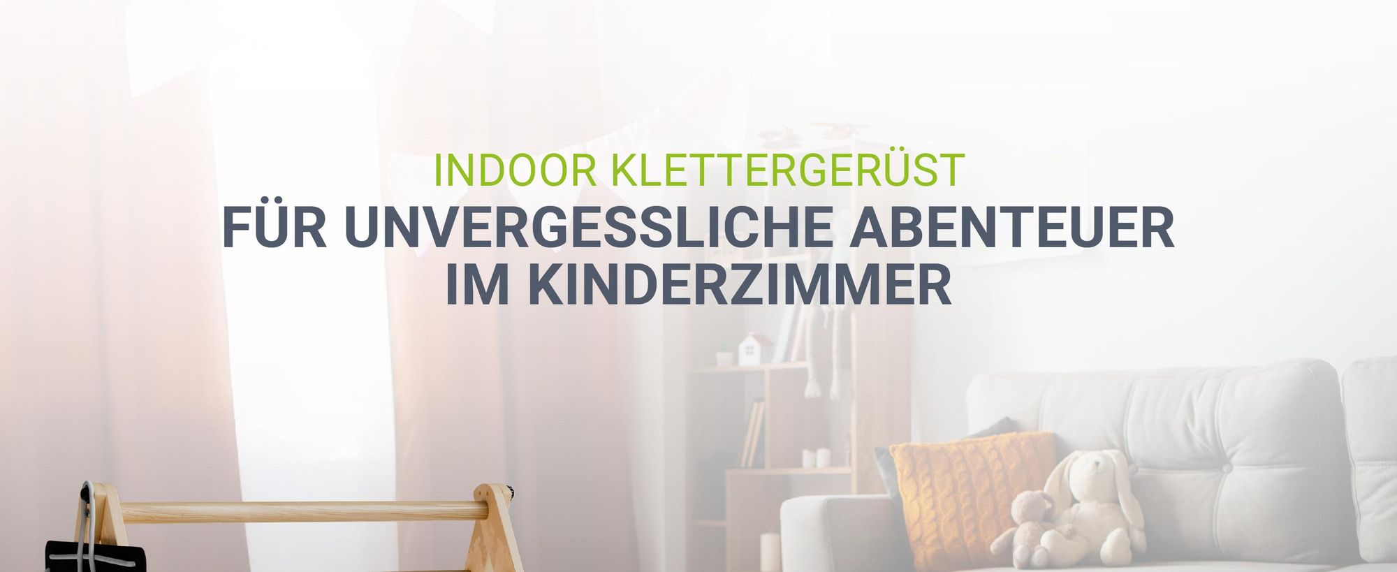 Juskys Kletterdreieck Movario - Indoor Klettergerüst für Kinder, Kletterdreieck und Kletterbogen, mit Rutsche - Klein