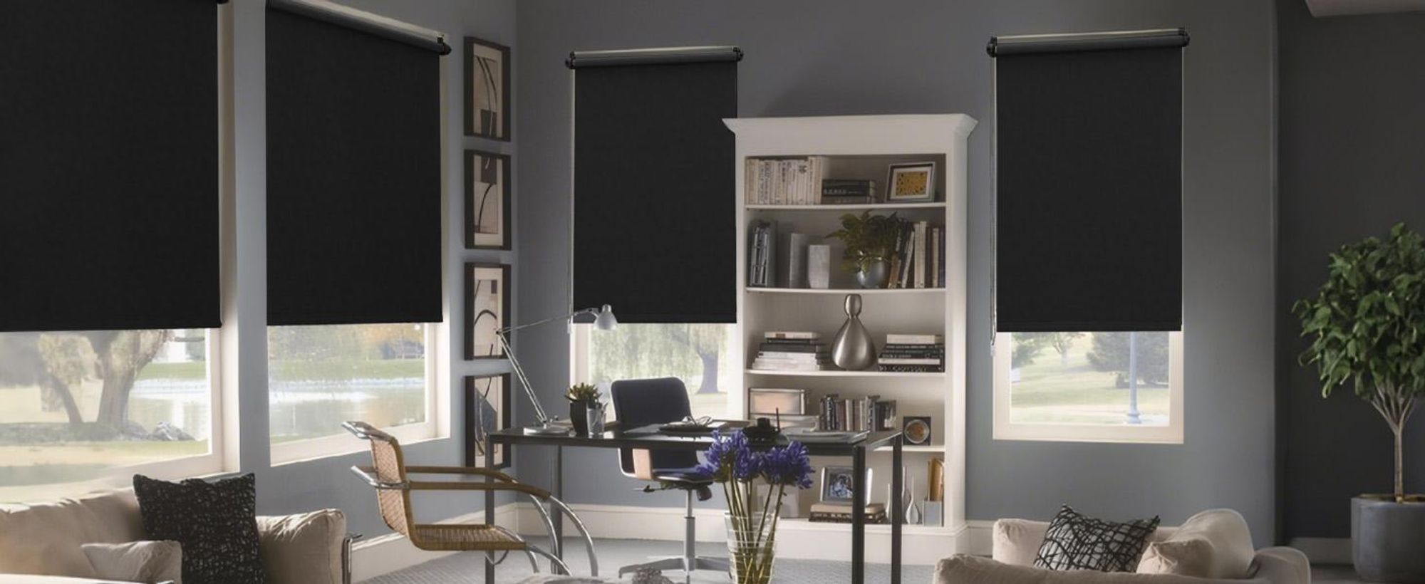 Verdunklungsrollo 90x220cm Schwarz Thermorollo Fensterrollo Klemmfix ohne Bohren Seitenzugrollo Sonnenschutz Wärmeschutz Blickdicht Rollo