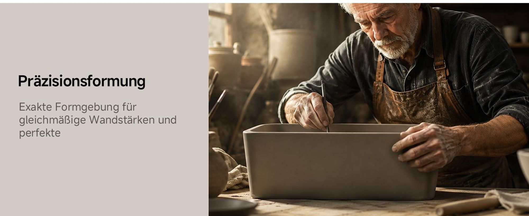 Waschbecken 50x42 cm mit Armatur Set, Keramik Aufsatzwaschbecken eckig, Cecipa MAX Badwaschbecken Wandmontage, Wasserfall Armatur pflegeleicht
