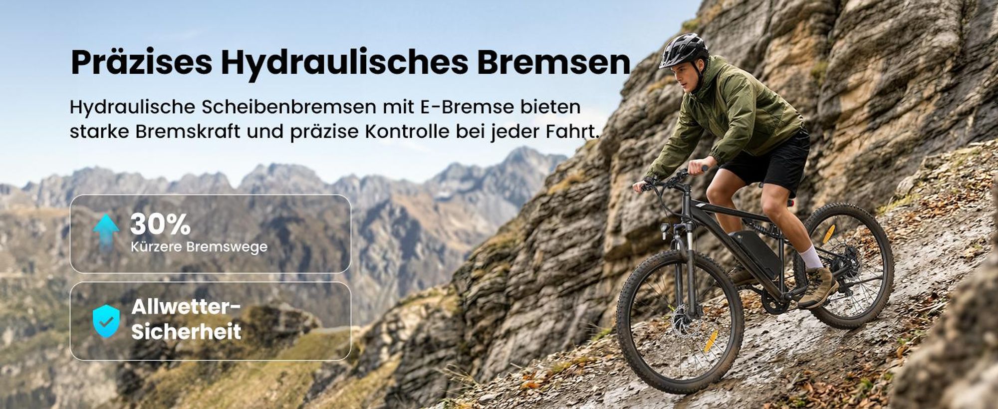 Touroll U3 Pro E-Bike 29 Zoll, 850W Motor, 70Nm, 720Wh Akku, Vollfederung, hydraulische Scheibenbremsen, Shimano 7-Gang