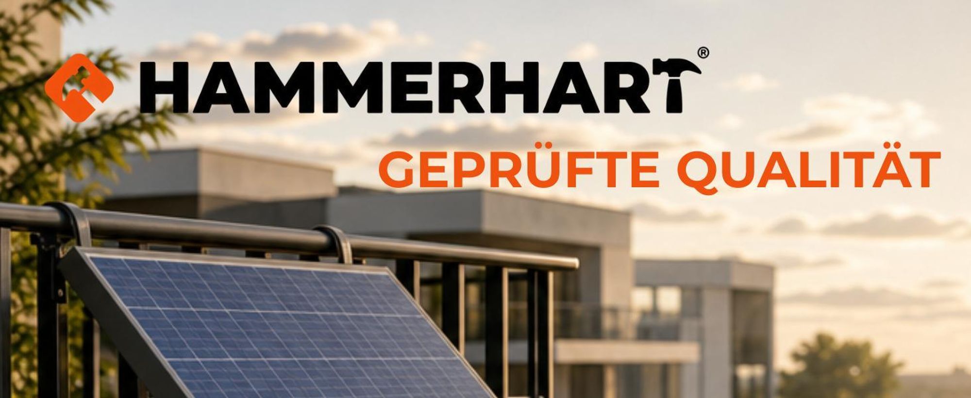 4x Balkonkraftwerk Halterung ECKIG│Balkon Geländer Halterung für alle Solarpanel Arten│Solarmodul Halterung aus robustem Aluminium für Eckige Geländer