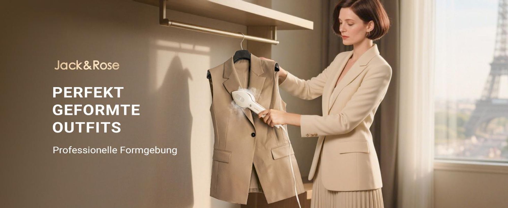 Reise-Dampfbügeleisen Beauty 3 in 1 Dampfglätter Bügelpresse