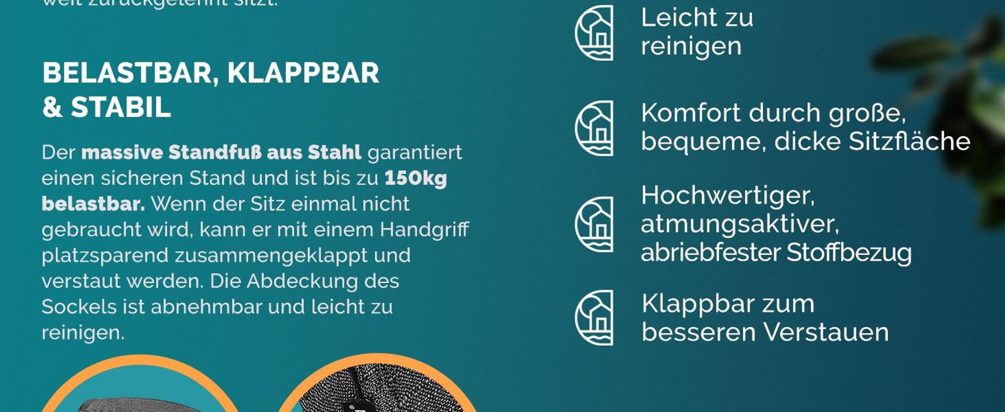 CASARIA® Sessel verstellbare Rückenlehne 360° Drehbar Klappbar 150kg Belastbarkeit 60x105x87cm Gepolstert Wohnzimmer Gaming Relax Boden Lounge Sessel Grau
