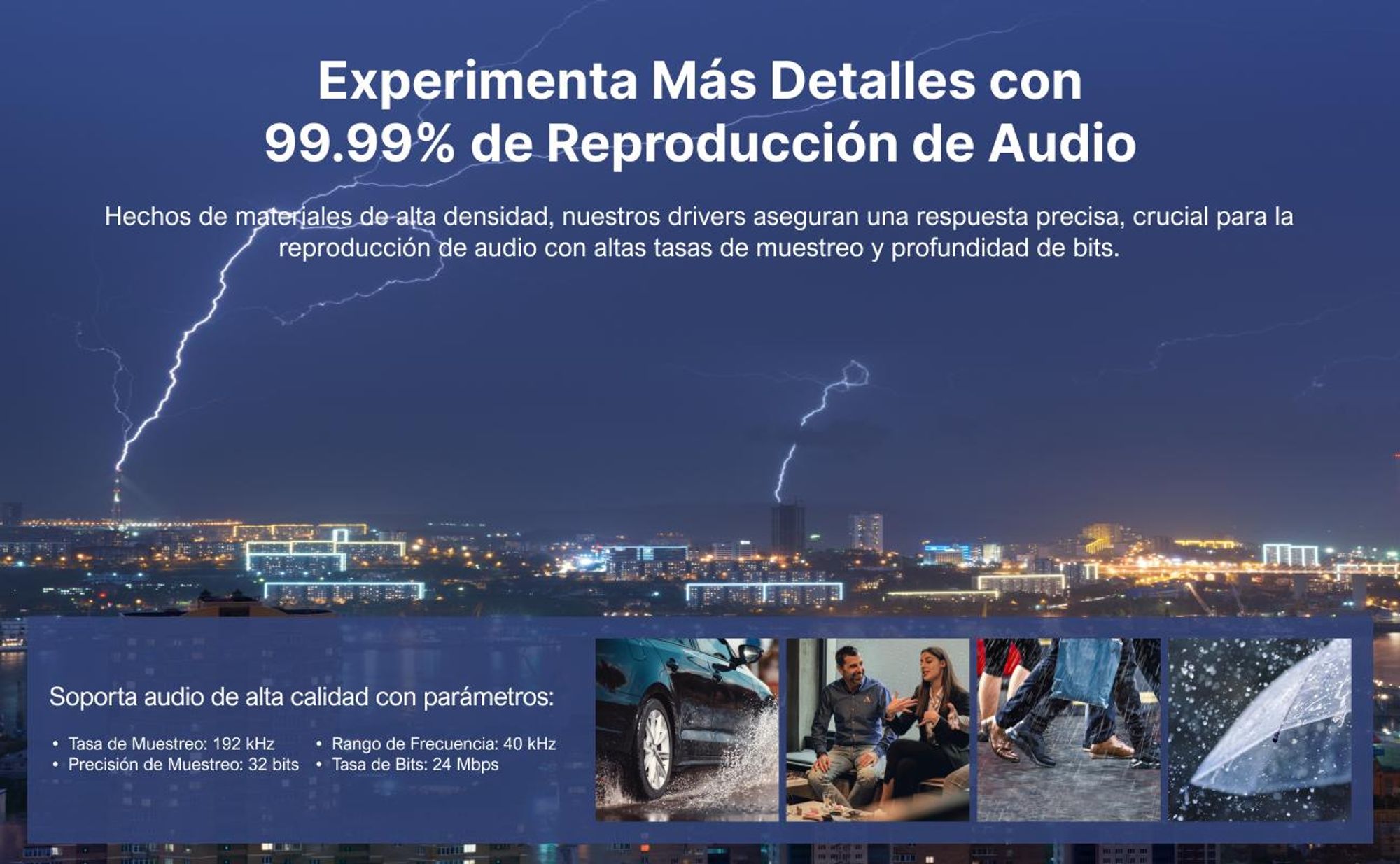 ULTIMEA 7.1: Sistema de sonido envolvente virtual para televisores, con una potencia máxima de 410W. Barra de sonido con subwoofer y altavoces envolventes ajustables, y control mediante aplicación