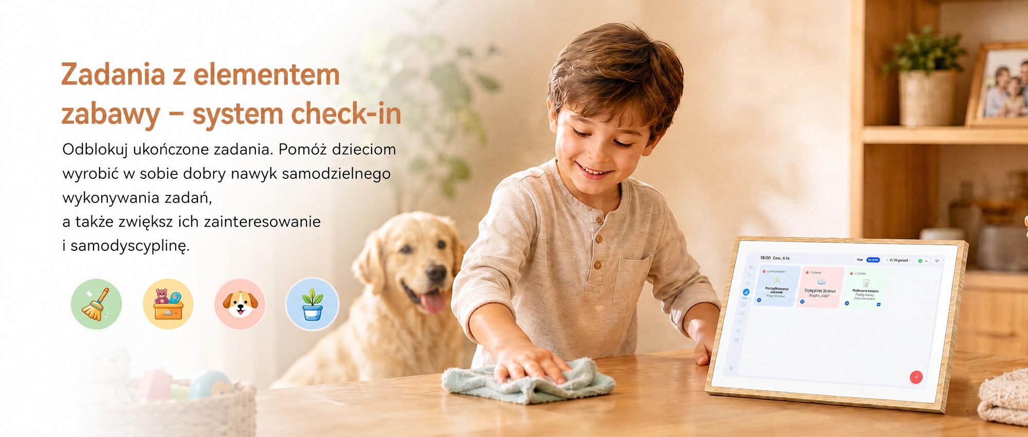 2026 NEU! Blackview NEST 10, cyfrowy kalendarz i ramka na zdjęcia o przekątnej 10,1 cala, z dotykowym ekranem, Wi-Fi, rozdzielczości 1280x800, formacie 16:10, funkcją udostępniania zdjęć, zabezpieczeniem dla dzieci i wzorem imitującym drewno