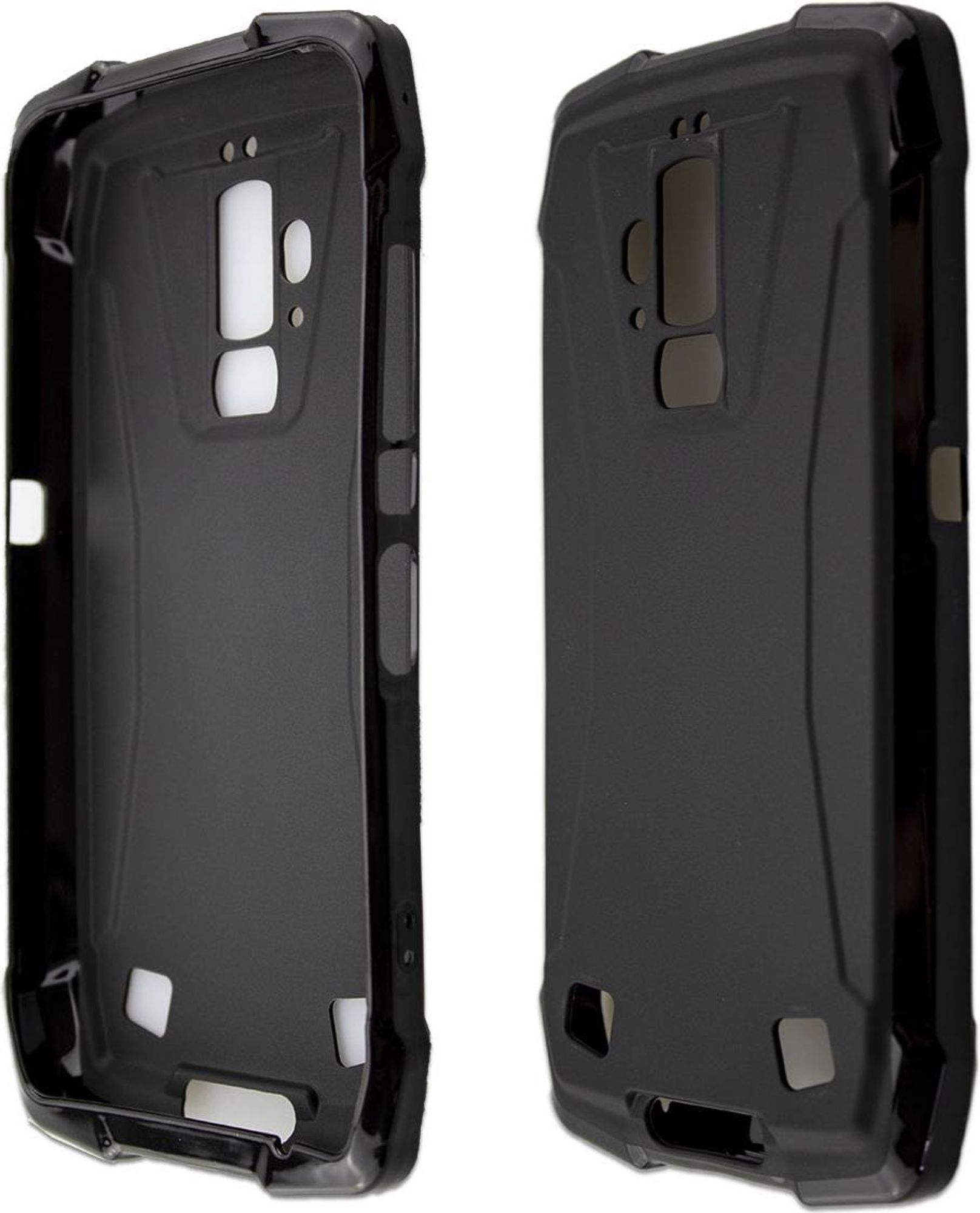 caseroxx Schutz-Hülle TPU-Hülle kompatibel mit Blackview BV9700 / BV9700Pro, Gummi Handy Tasche schwarz Bild 1