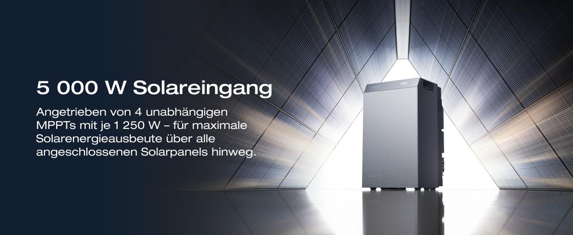 EF EcoFlow STREAM 5000 Balkonkraftwerk mit Batteriespeicher 5024Wh, 5000W Solareingang (4 MPPT), 3000W AC-Anschluss, erweiterbar auf 90kWh