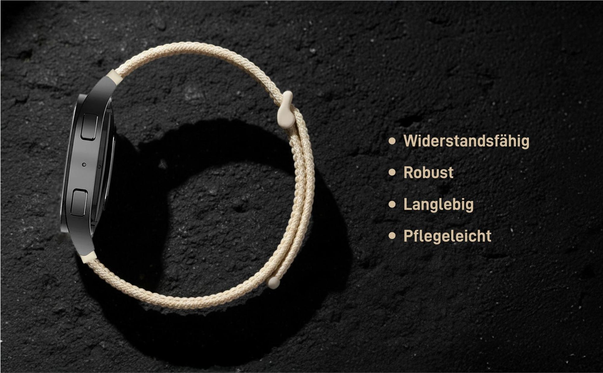 Robustes Wechselband für Samsung Galaxy Watch7 (2024) 40mm in verschiedenen Farben