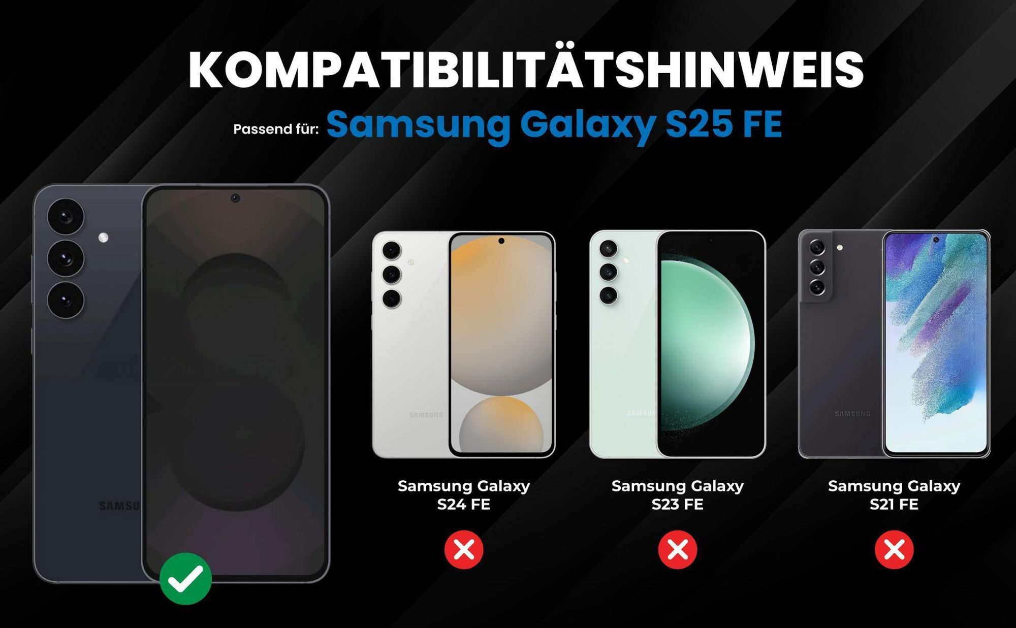 Armor Outdoor Handyhülle für Samsung Galaxy S25 FE Handy Panzer Case Cover Schutzhülle Farbe: Rosegold