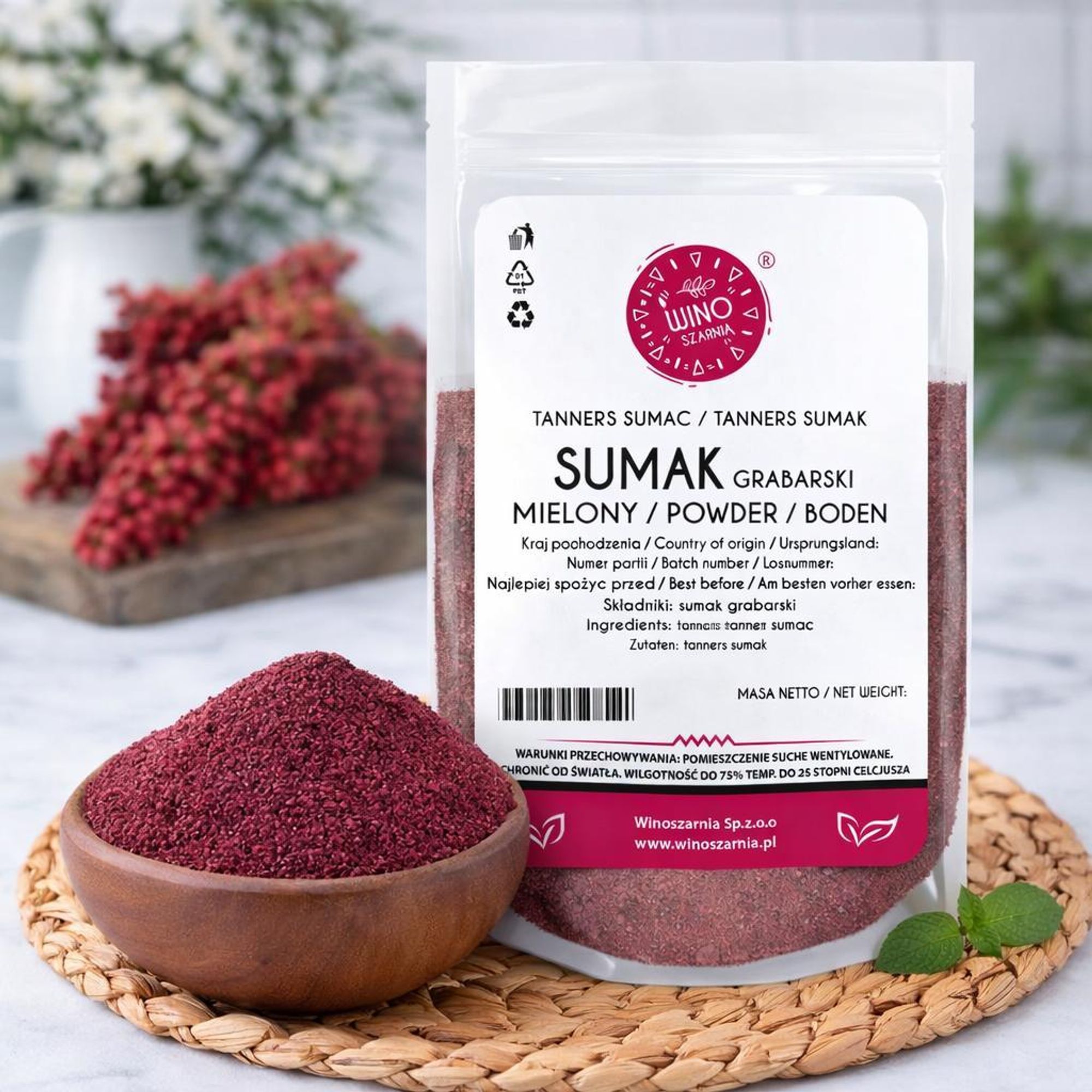 Sumak grabarski mielony - 200g