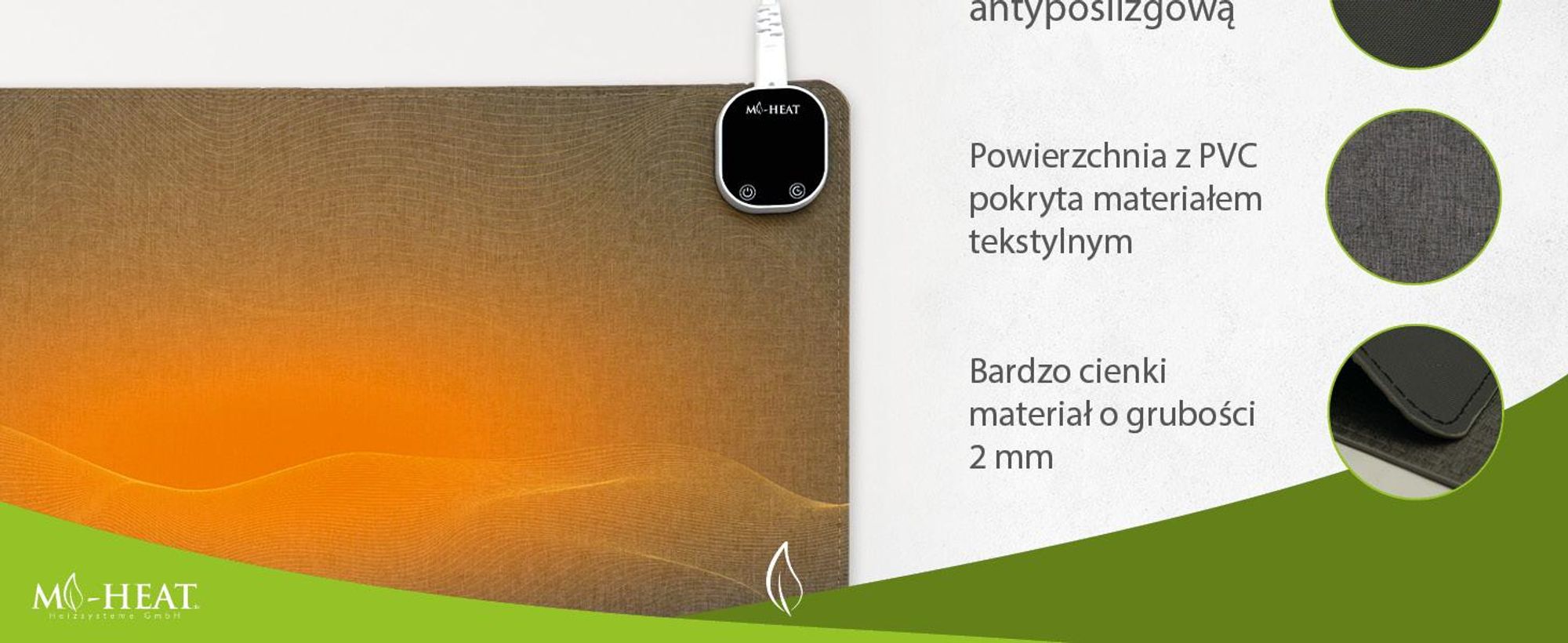 Podgrzewana podkładka na biurko Podkładka pod mysz 60x36cm 4 poziomy grzania Automatyczne wyłączanie Podkładka na biurko Podkładka pod mysz