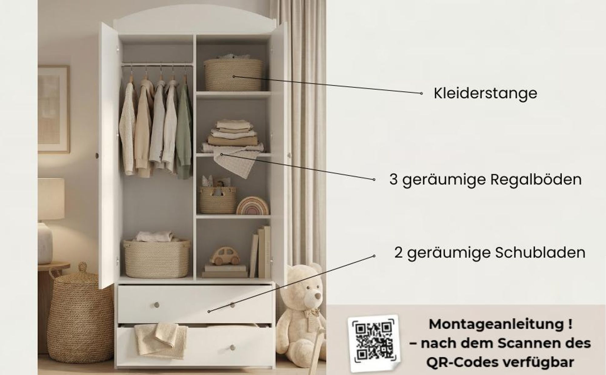 Viele Stauräume
