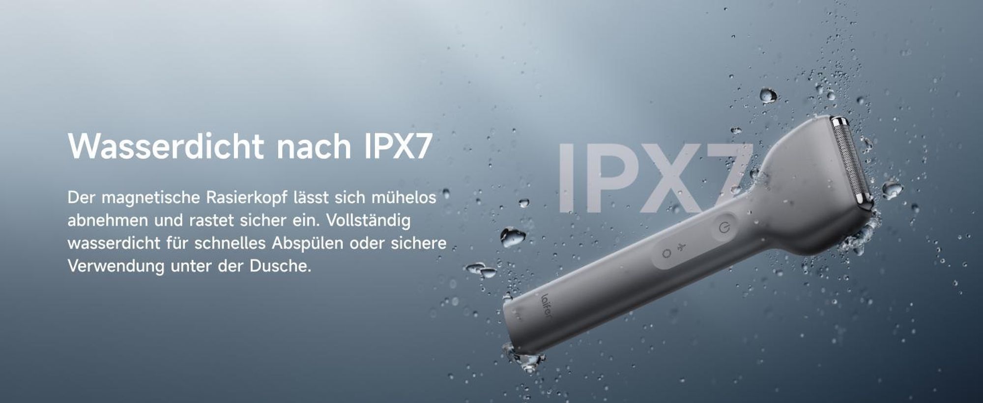 LAIFEN T1 Pro Rasierer Original Aluminum