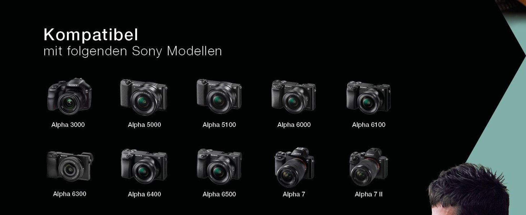 CELLONIC 2x Akku für Kamera Kompatibel mit Sony ILCE-6000 (α6000), A6400 ILCE-6400, Alpha 6400 ILCE-6400, NP-FW50 - (1030mAh , 7.4V)