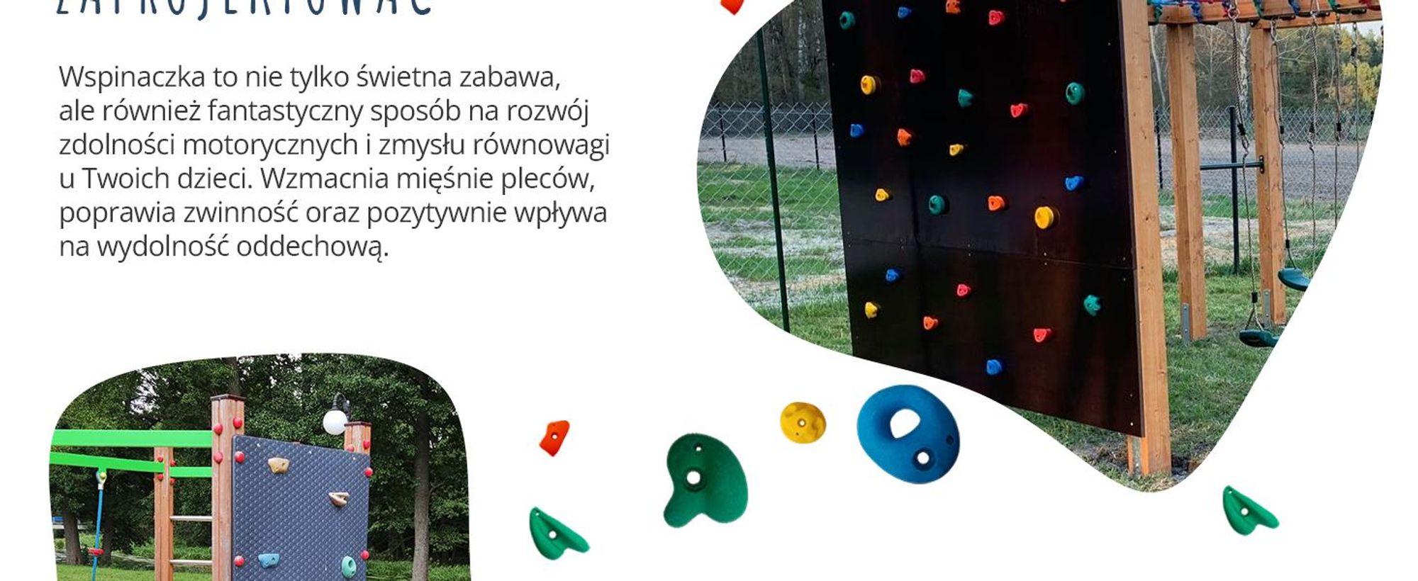 Create for You - Ścianka wspinaczkowa dla dzieci + 15 kamieni - Czarna ścianka boulderowa do ogrodu, na plac zabaw, domku - Wodoodporna 180x120 cm