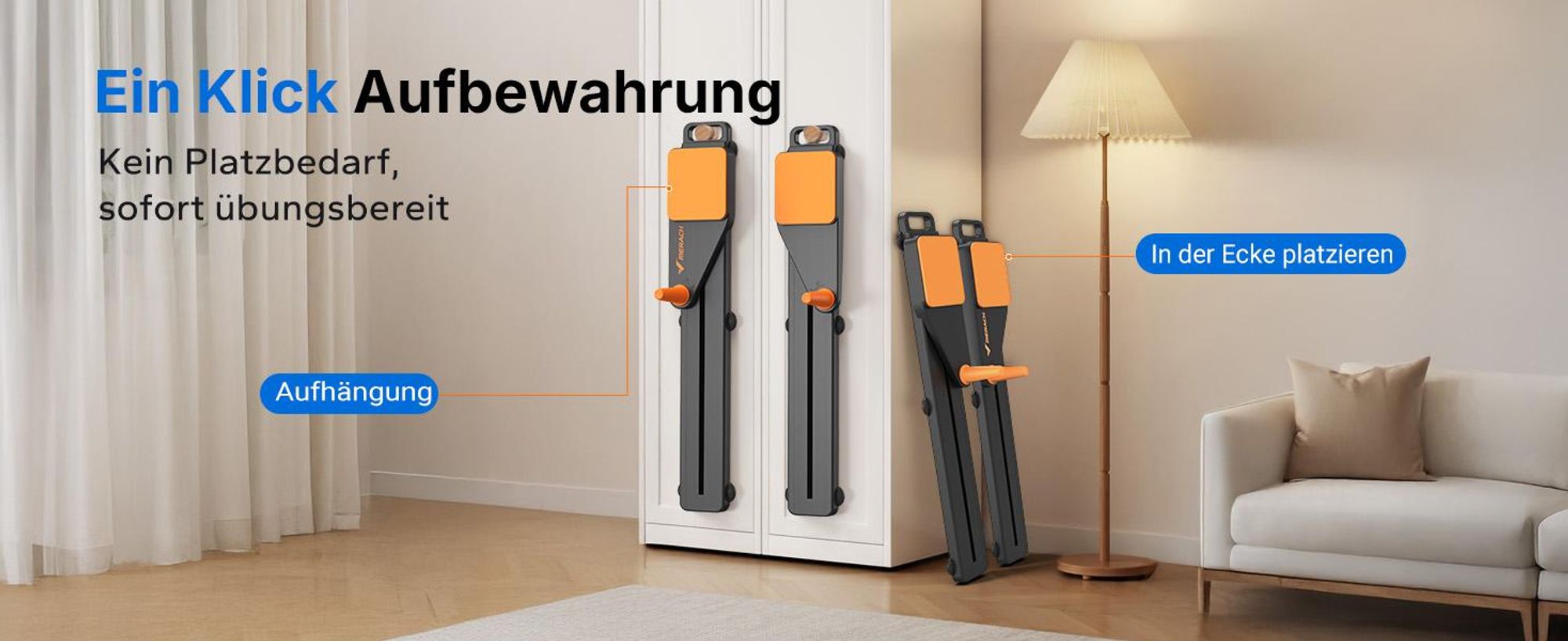 Multitrainer – 4-in-1 Pilates-Board, Push-Up-Bauchmuskel-Roller, Platzsparend, Bauchmuskelübungsgerät für Ganzkörpertraining