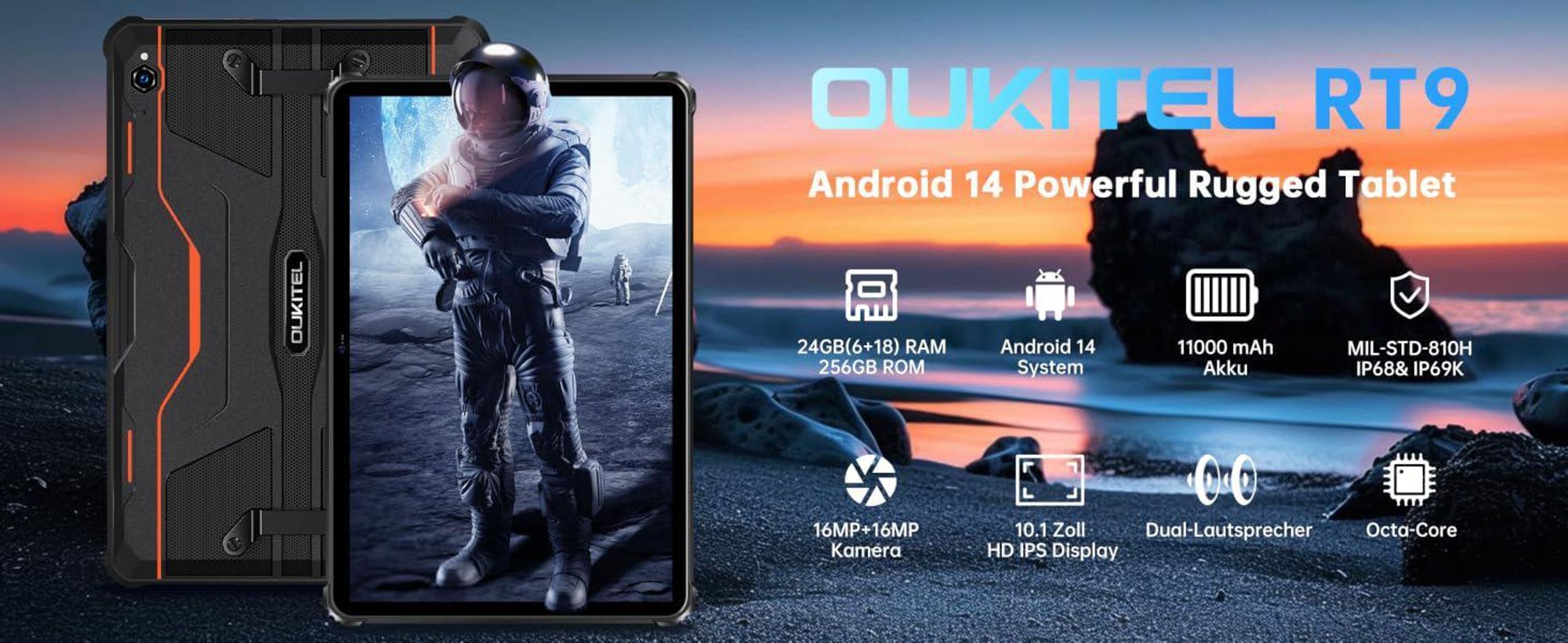 Oukitel RT9 Tablet Übersicht