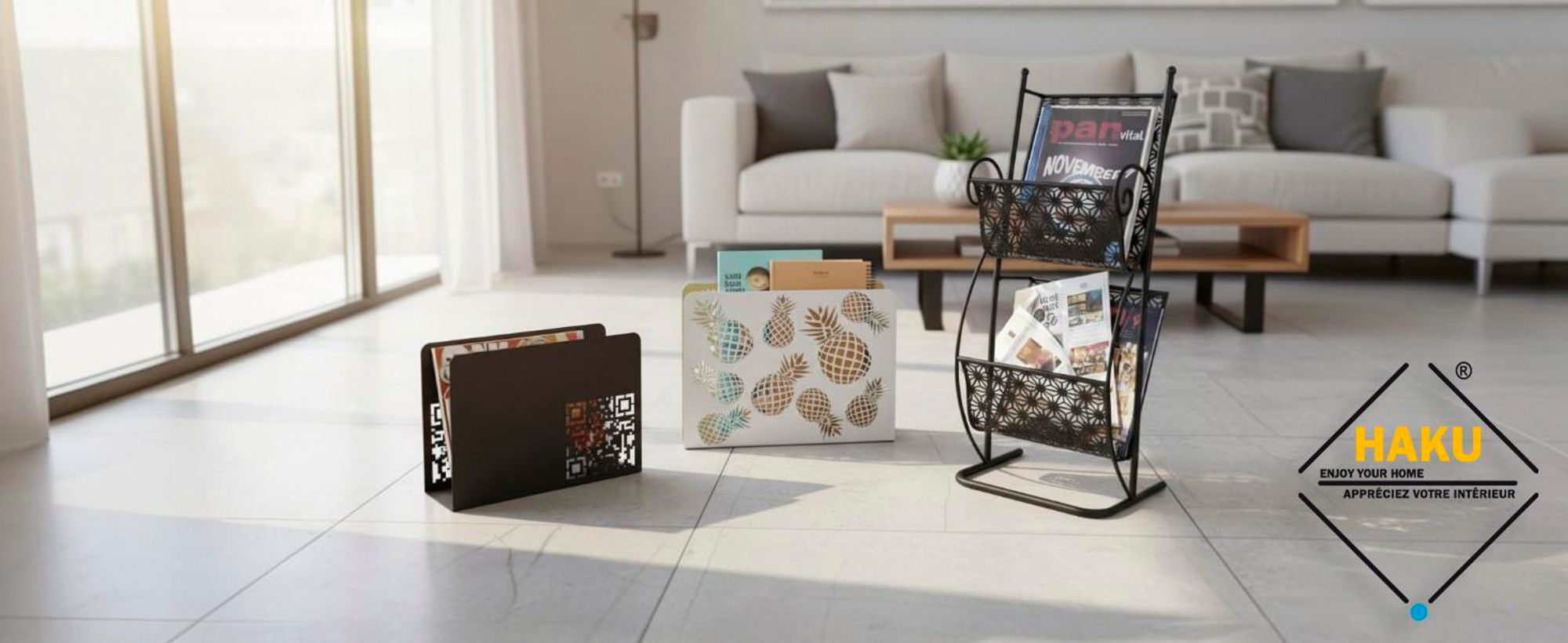 Zeitungsständer von HAKU Möbel - in vielen Designs, Farben und Materialien