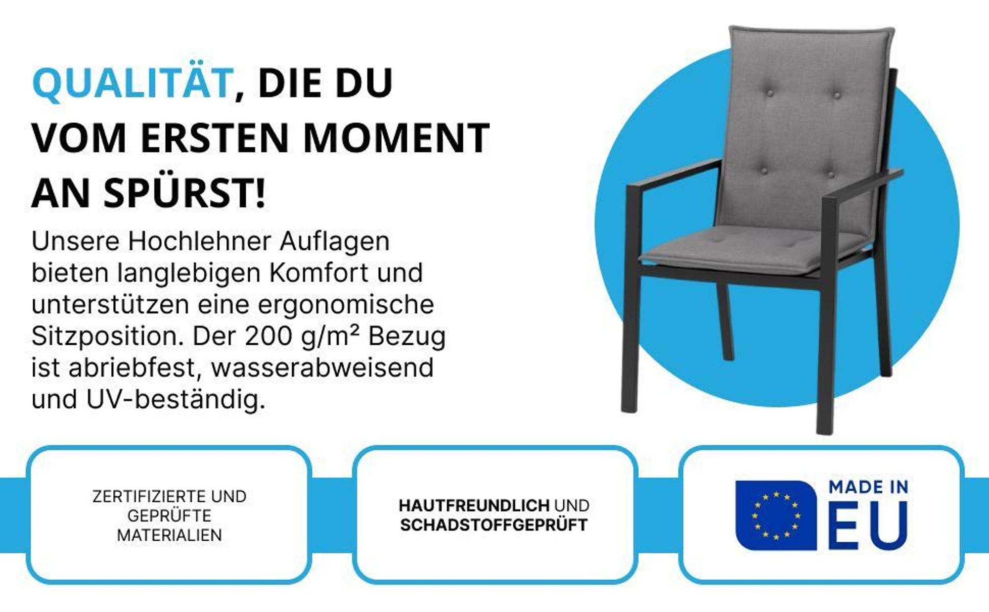 sitzauflagen hochlehner gartenstuhlauflagen stuhlauflagen gartenstuhlauflagen stuhlauflage