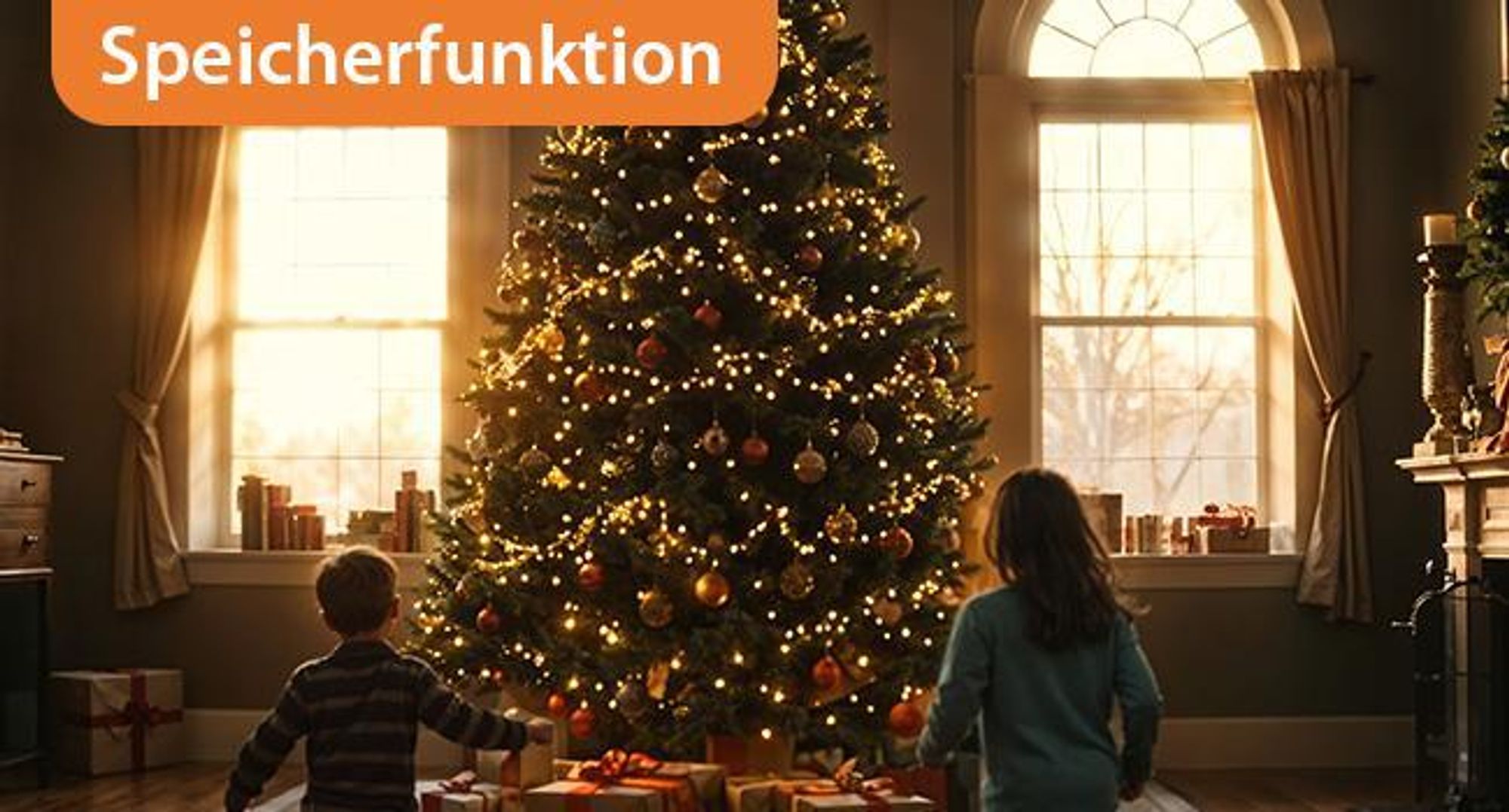 Salcar 10m 1000 LED Lichterkette Weihnachten Beleuchtung Warmweiß Cluster mit 8 Modi und Memory Innen Hochzeit Party Deko