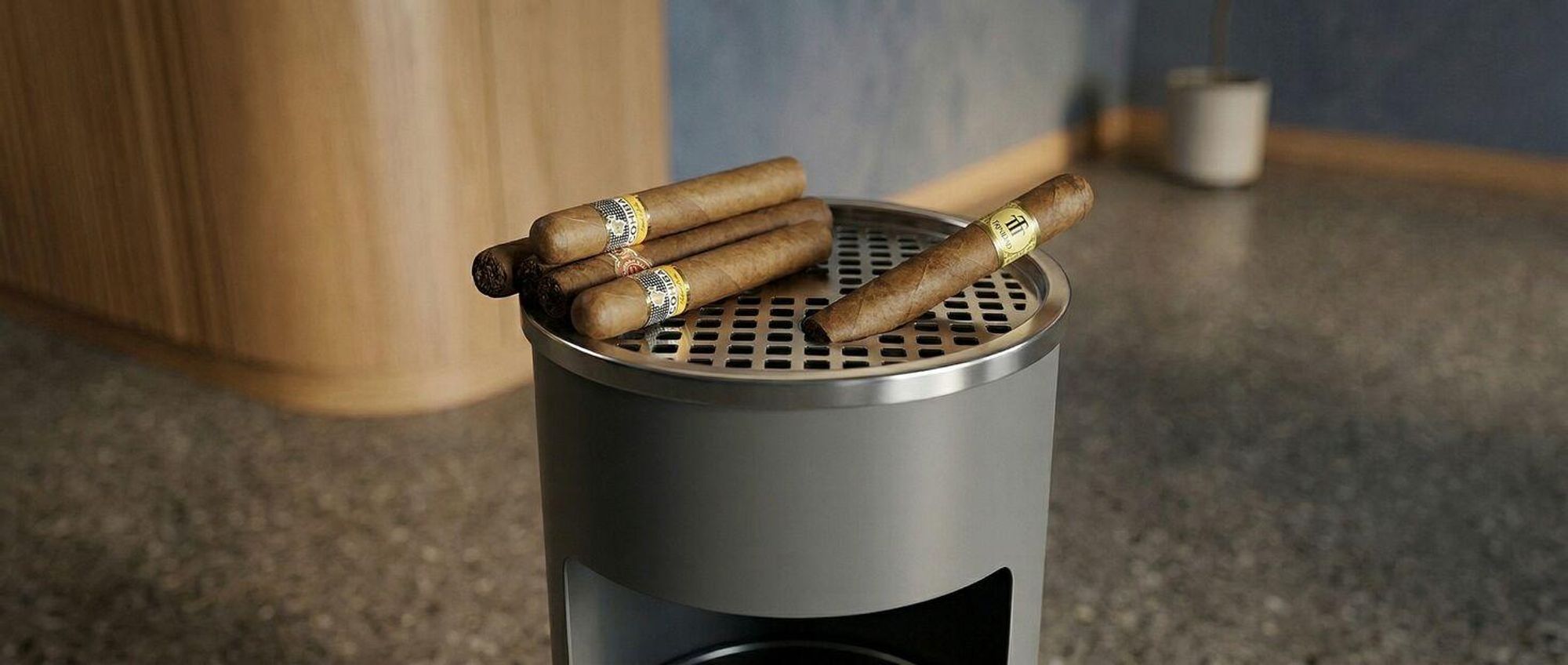 tectake® Standaschenbecher 30 l 25 x 61 cm