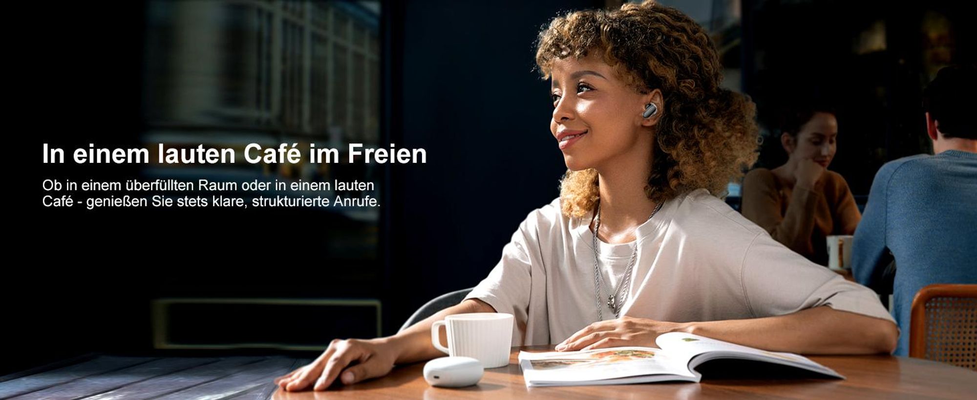 Blackview AirBuds 20 Kabellos In Ear Kopfhörer, Bluetooth 5.0/5.4, DNS Noise Cancelling, 10 Minuten aufladen 60 Minuten, IPX4, fur Android und lOS