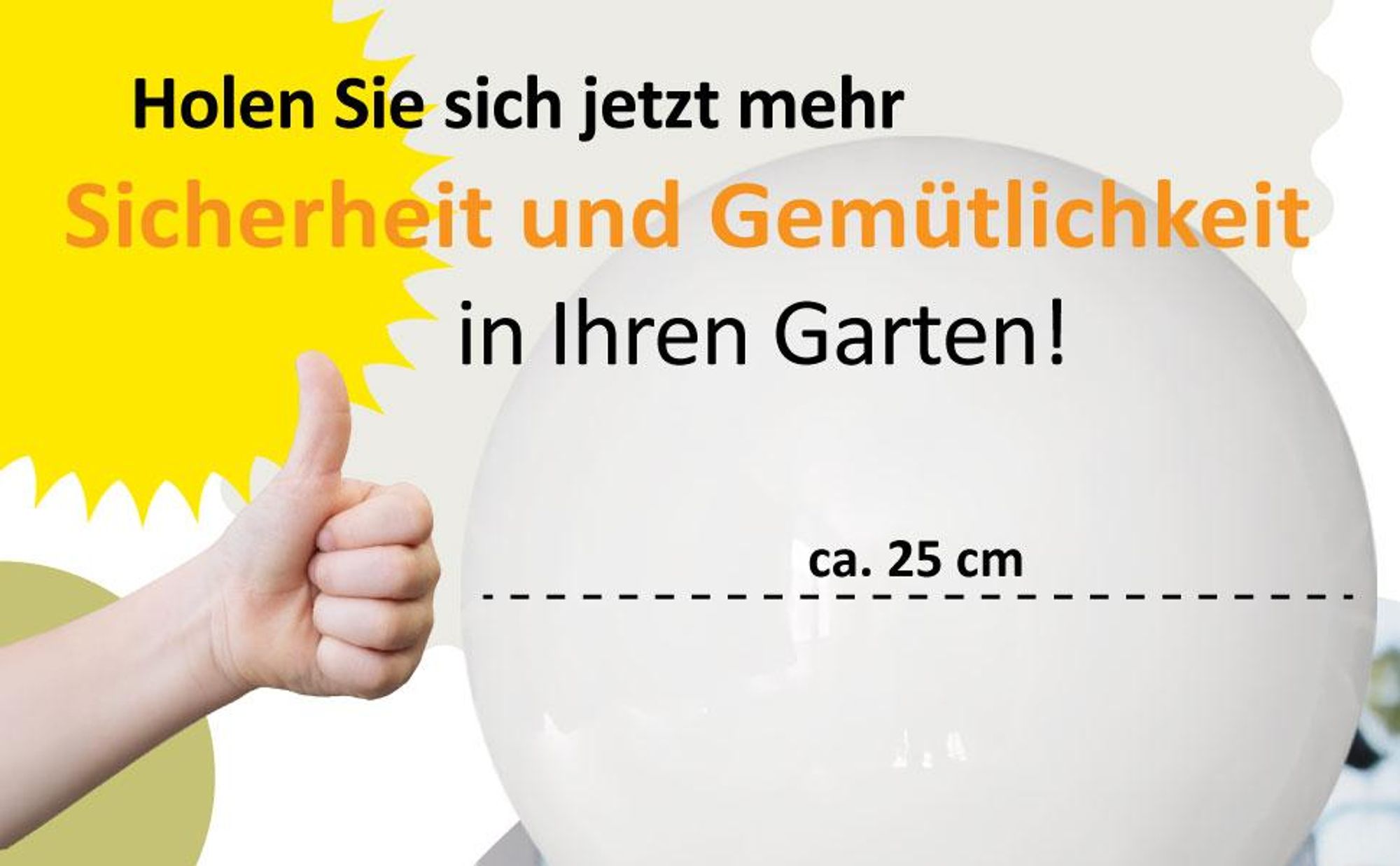 Stilvolle Helligkeit im Freien: Außenstandleuchte aus Edelstahl 80cm,  270-800