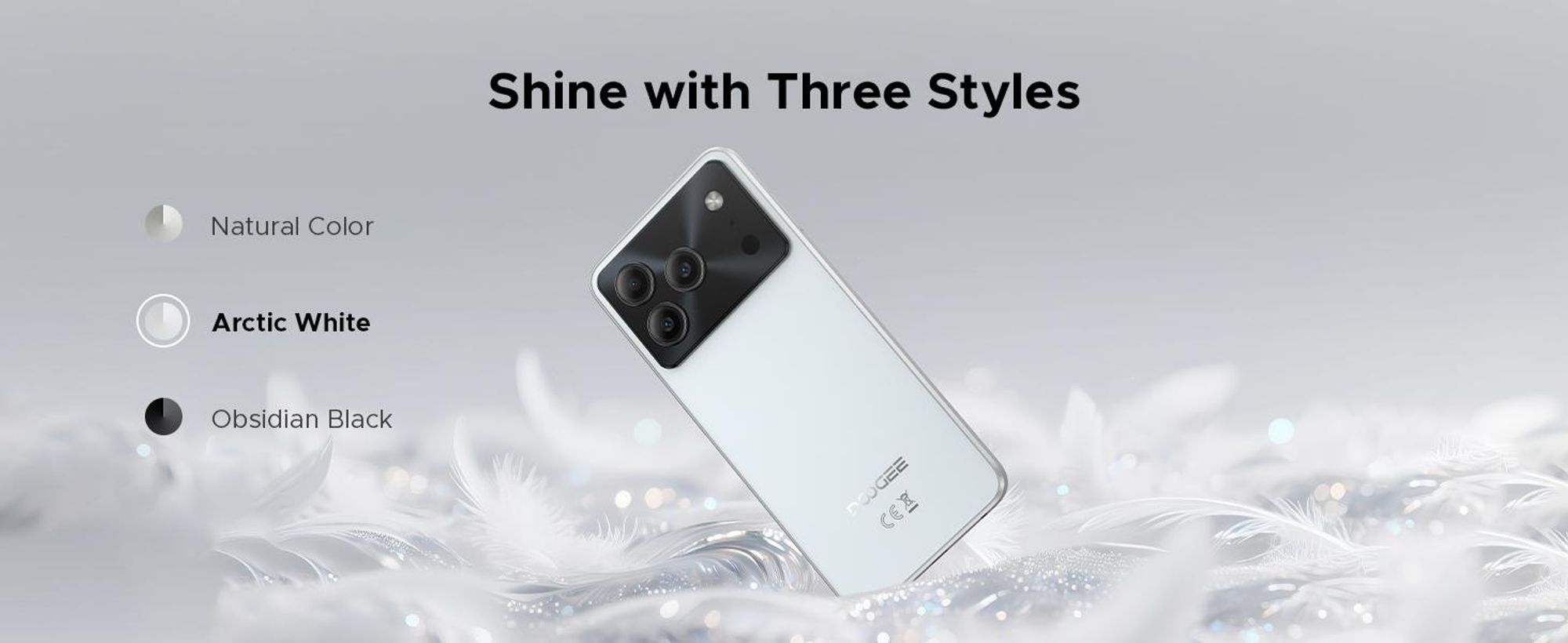 DOOGEE Note 56, chytrý telefon, Android 16, 6,56" displej s obnovovací frekvencí 90 Hz, rozlišení HD+, baterie 6150 mAh, 24 GB RAM + 64 GB interní paměti, podpora 4G, dual SIM, 8MP fotoaparát, rozpoznávání obličeje, podpora OTG, bez smlouvy