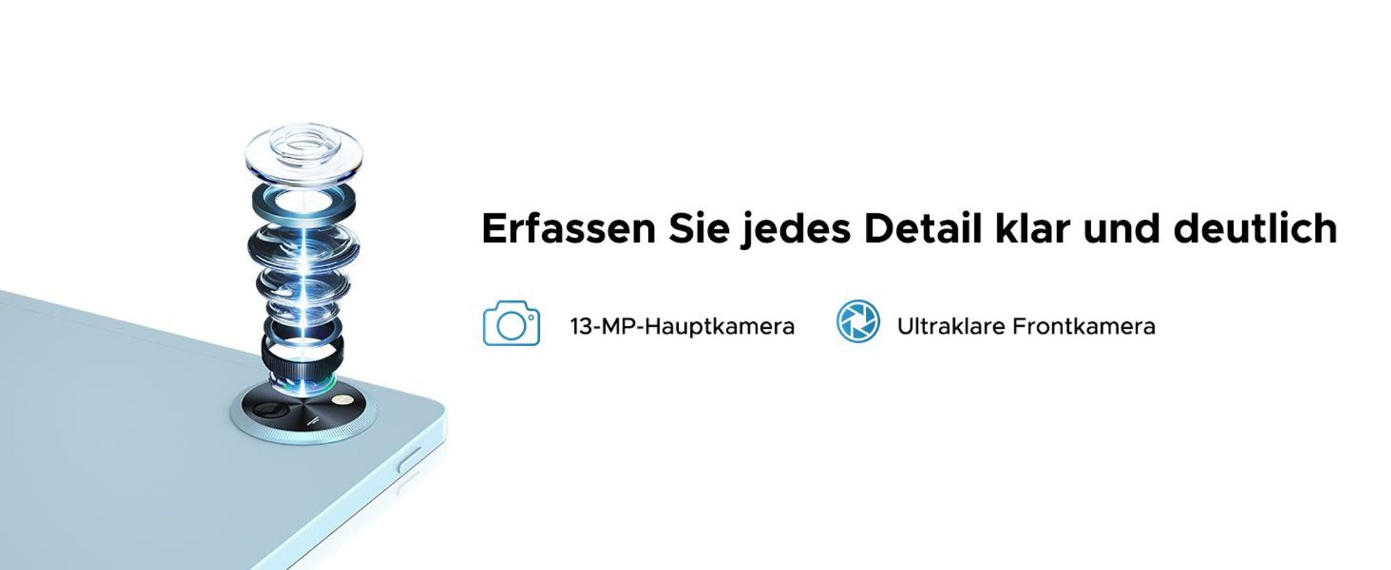 DOOGEE U11 VIP Tablet - Android 15, 11 Zoll,16(4+12)GB RAM+128GB(bis 2TB erweiterbar),90Hz,8580 mAh,Tastatur-Set