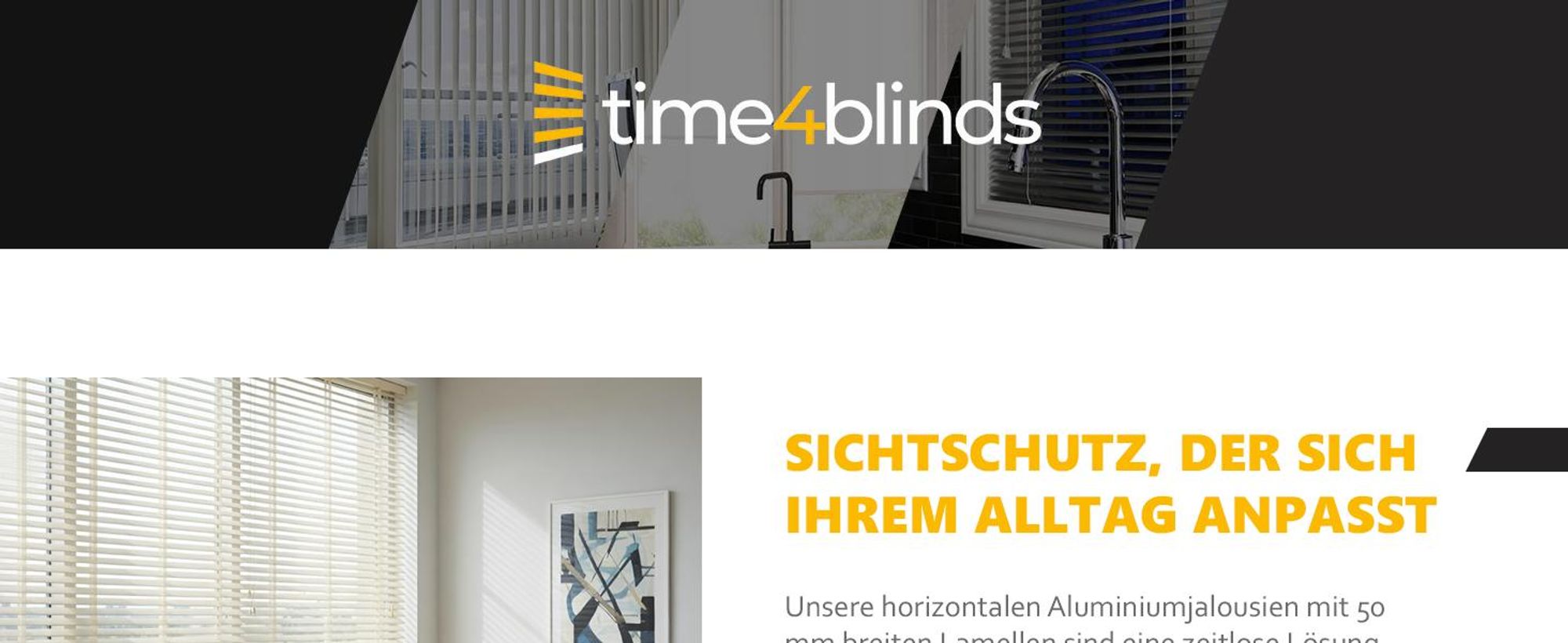 time4blinds, Jalousien Fenster Innen, 1400x1500mm, Linke Steuerung, Anthrazit