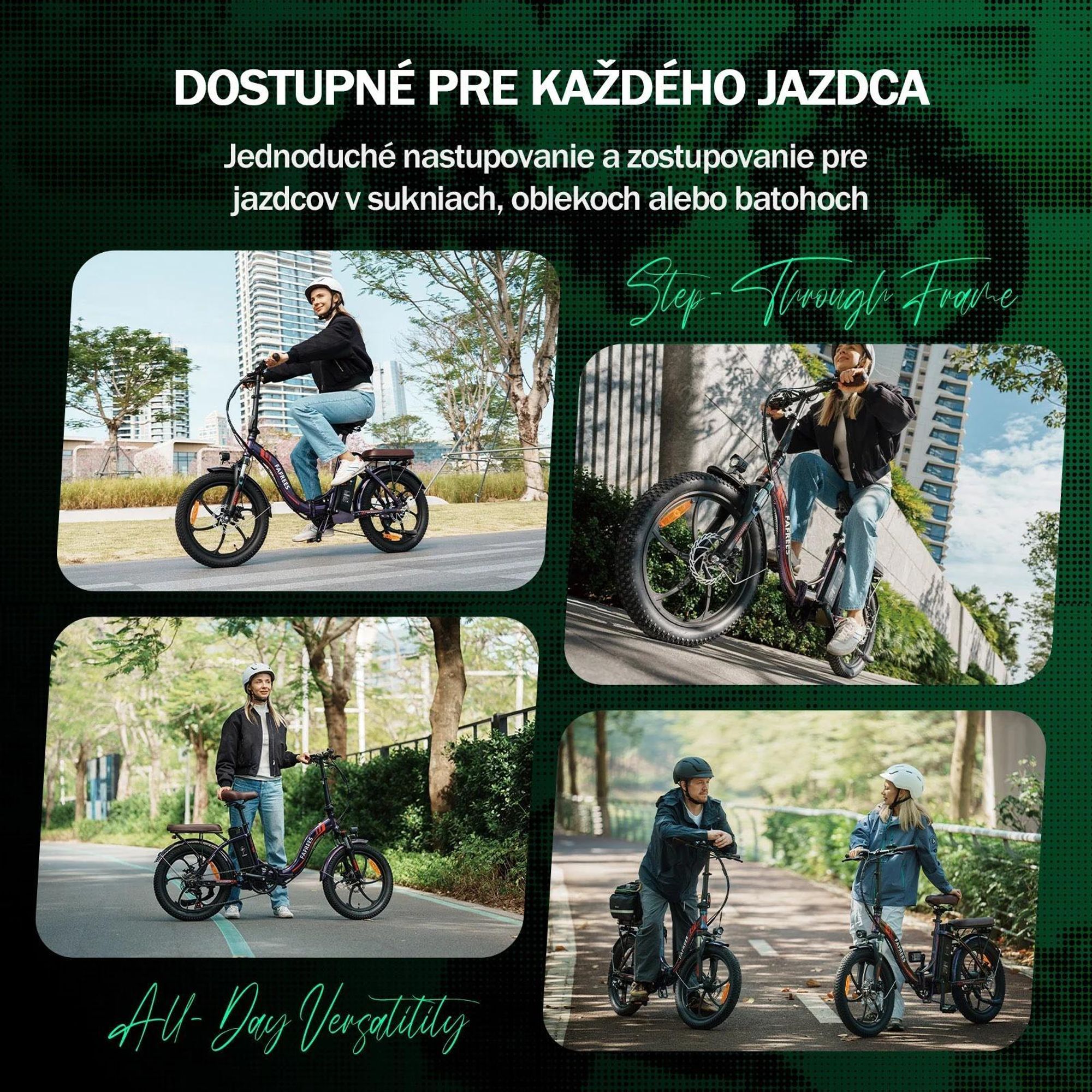 E-bike FAFREES F20 Pro - Motor 250W Batéria 36V20Ah Pneumatiky 20" Mechanická Kotúčová Brzdy - Oslnivá Modrá