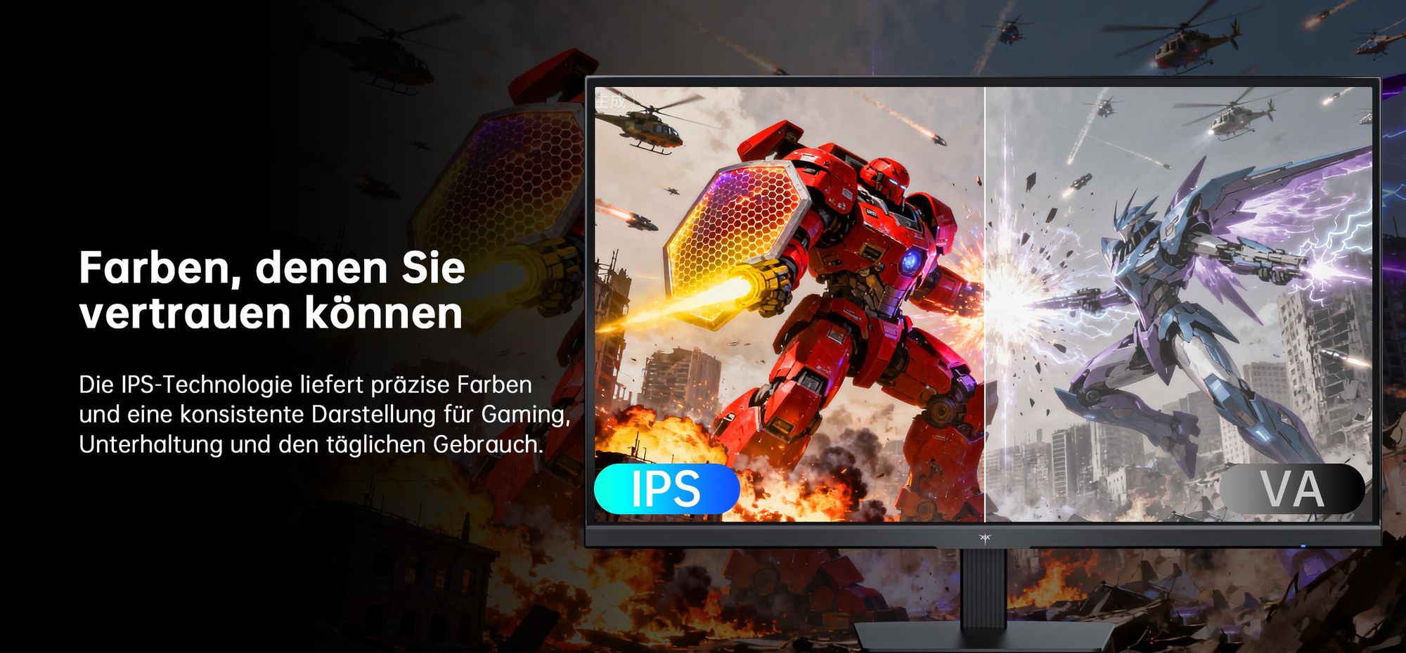 KTC H24B9S-2 Gaming Monitor 23,8 Zoll Full HD 144Hz Fast IPS HDMI VESA Flicker-Free Low Blue Light
