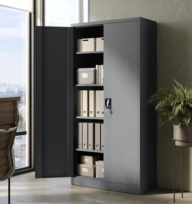 Aktenschrank Metall Abschließbar. Perfekt für Akten, Ordner.