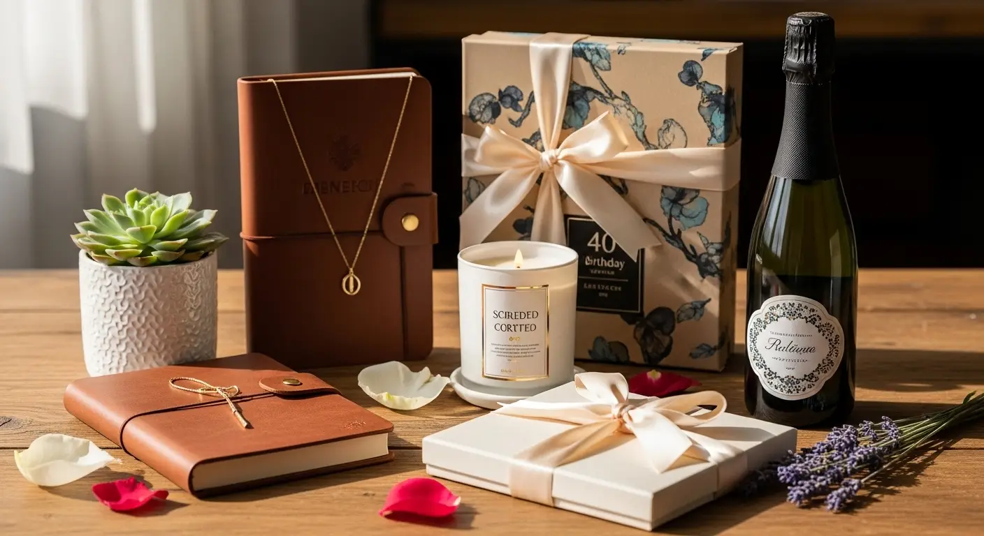 geschenke zum 40 geburtstag frau