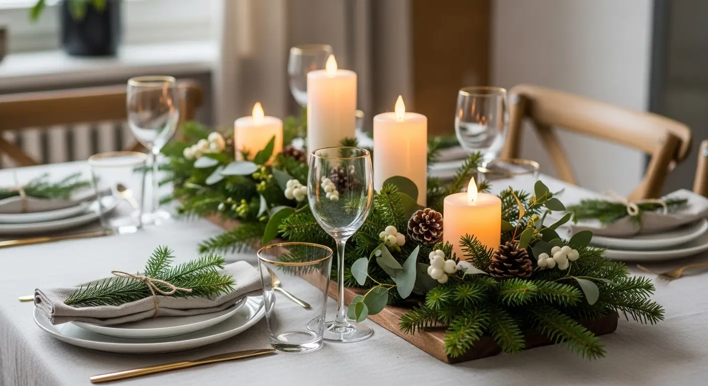 tischdeko weihnachten modern