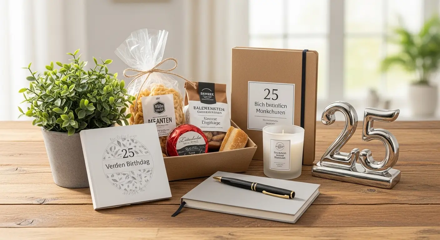 geschenke zum 25 geburtstag