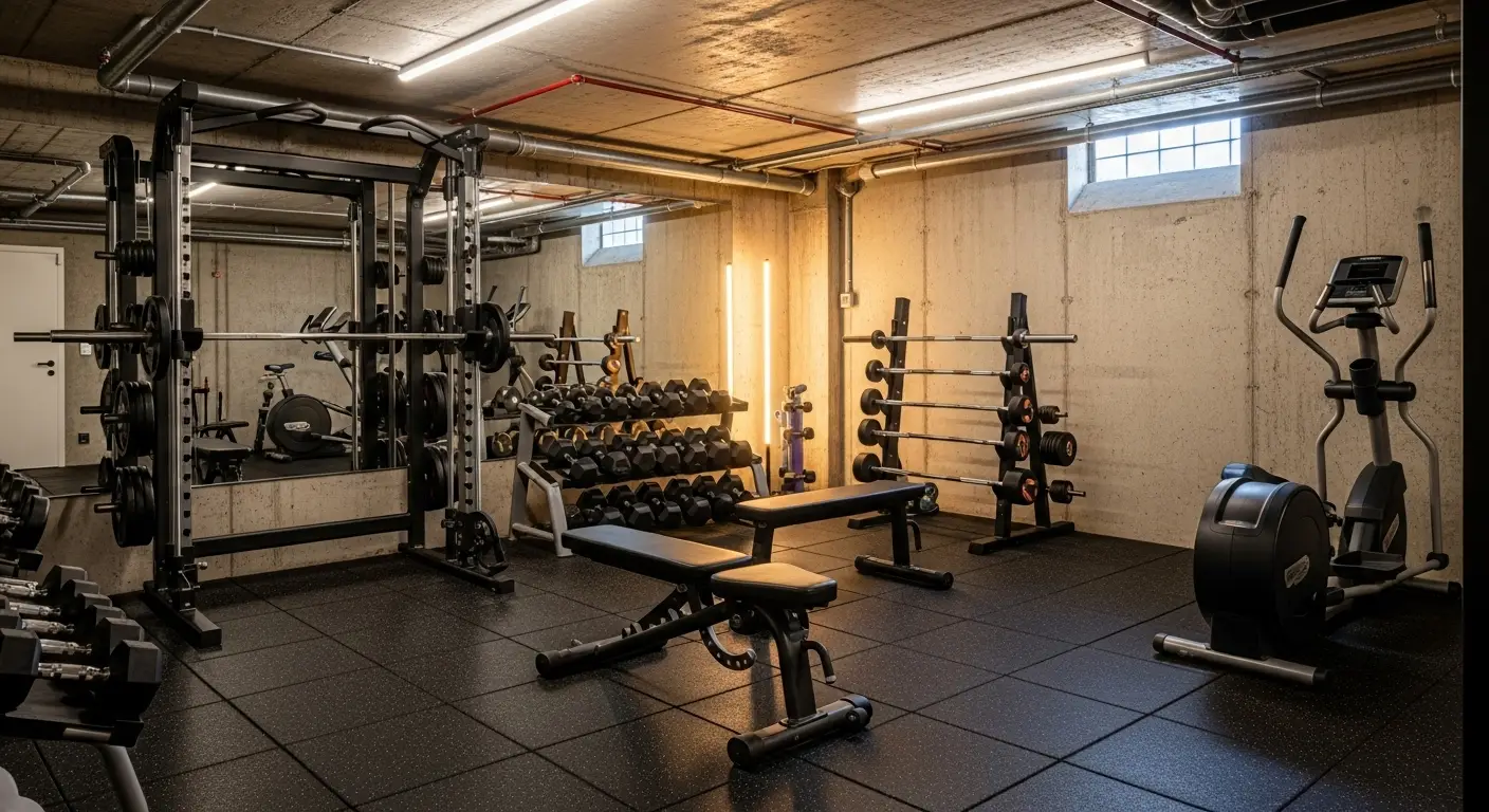 keller fitnessraum